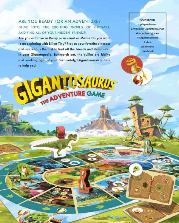 Gigantosaurus Family Adventure Board Game