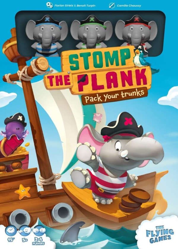 Stomp the Plank - Push Your Luck Board Game