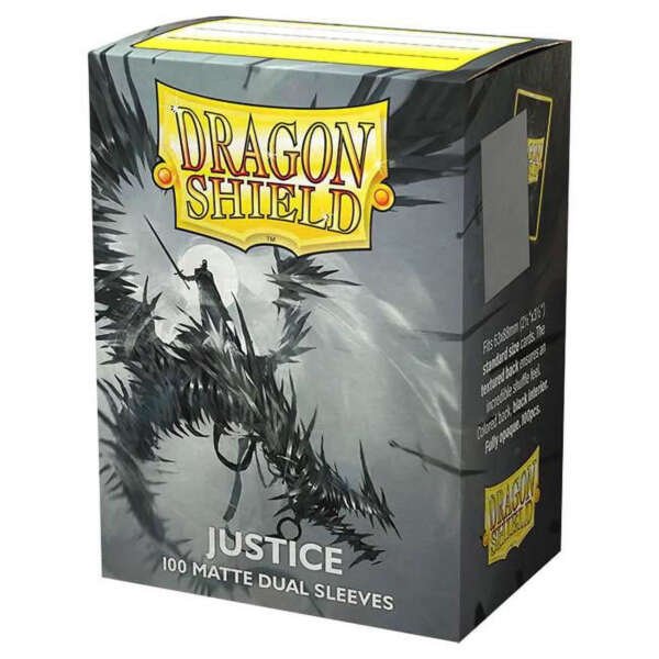 ATM15061 Dragon Shield Justice Dual Matte Sleeves Deck Protector